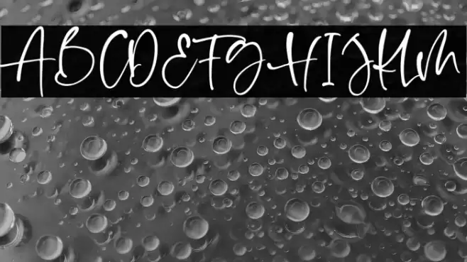 Shelma & Hugie Font examples