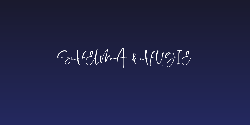 Shelma & Hugie Social Header
