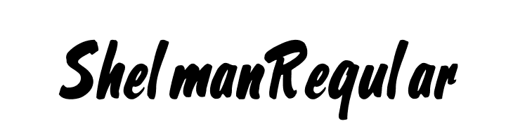 Shelman Regular  Descarca Fonturi Gratis