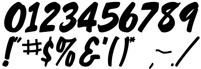 Shelman Regular Font OTHER CHARS