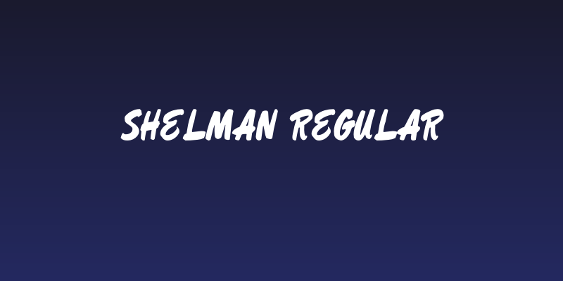 Shelman Regular Social Header