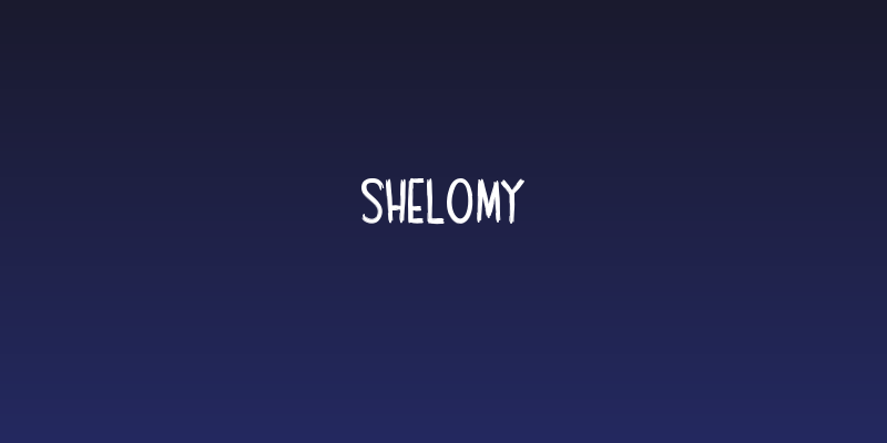Shelomy Social Header