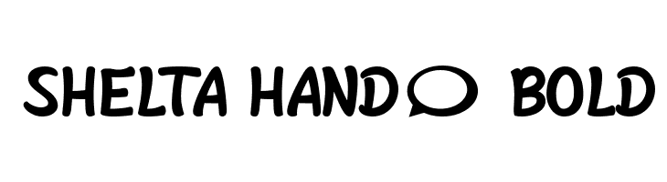 Shelta Hand* Bold  baixar fontes gratis