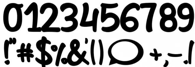 Shelta Hand* Bold Font OTHER CHARS