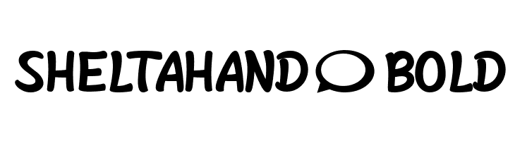 Shelta Hand* Bold  font caratteri gratis
