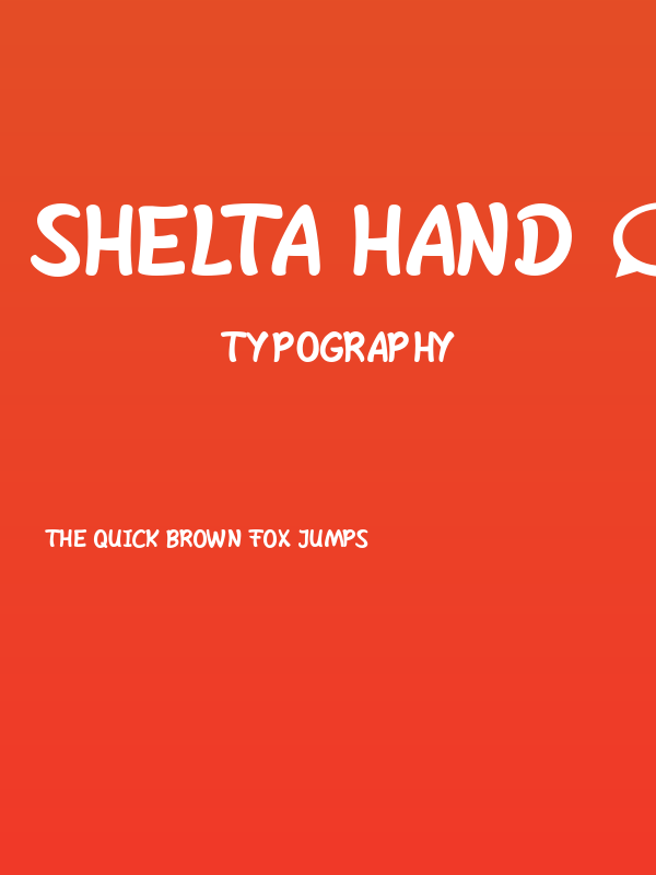 Shelta Hand* Bold Poster