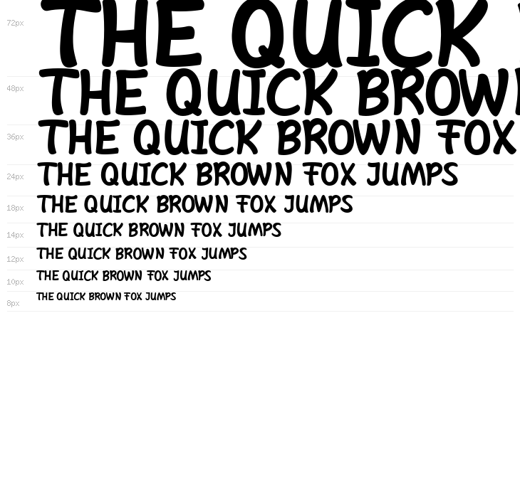 Shelta Hand* Bold Waterfall