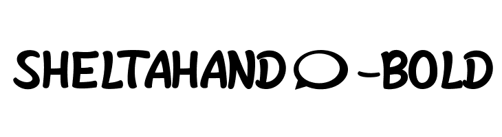 SheltaHand*-Bold  Descarca Fonturi Gratis