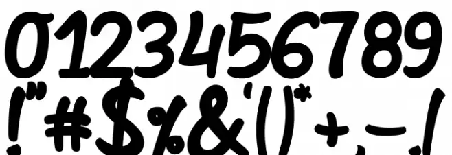 SheltaHand*-BoldItalic Font OTHER CHARS