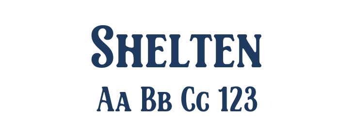 Shelten Font Preview