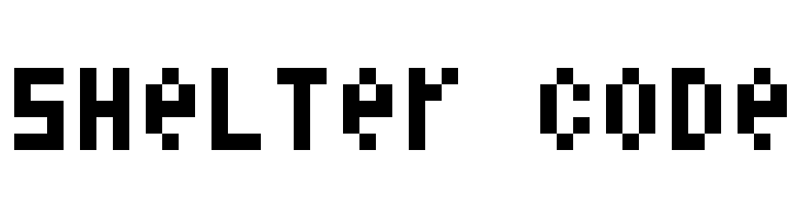 Shelter Code  font caratteri gratis