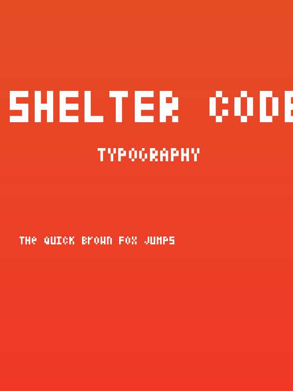 Shelter Code Poster