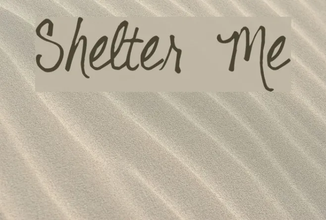 Shelter Me Example 2