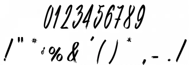 Shenanigans light_PersonalUseOnly Font OTHER CHARS