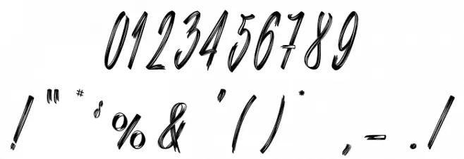 Shenanigans_PersonalUseOnly Font OTHER CHARS