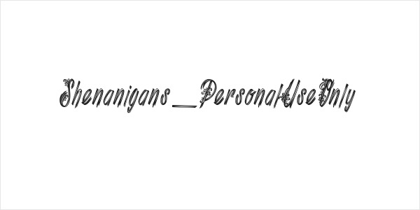 Shenanigans_PersonalUseOnly Logo