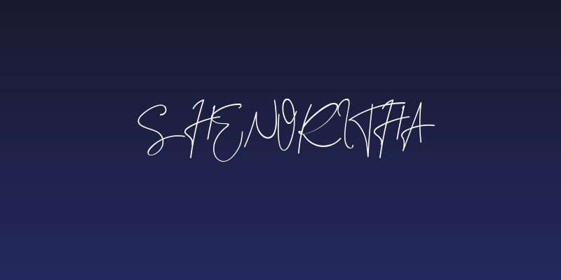 Shenoritha Social Header