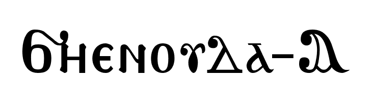 Shenouda-A  font caratteri gratis