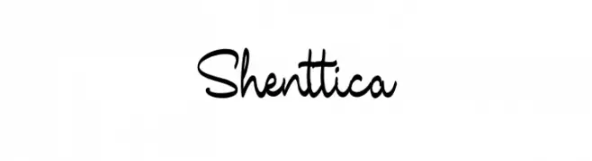 Shenttica  Frei Schriftart Herunterladen