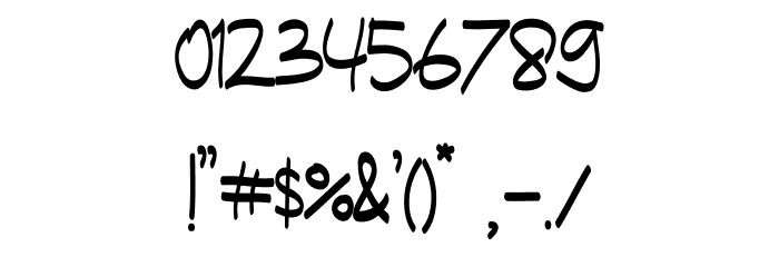 Shenttica Font OTHER CHARS