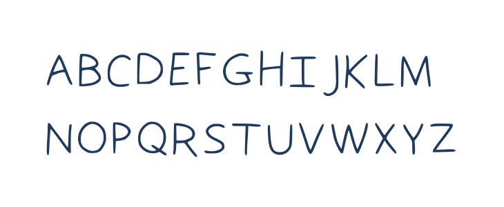 Shepherd Freehand Regular Uppercase