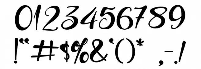 Shepherd - Personal Use Font OTHER CHARS