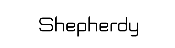 Shepherdy Шрифта