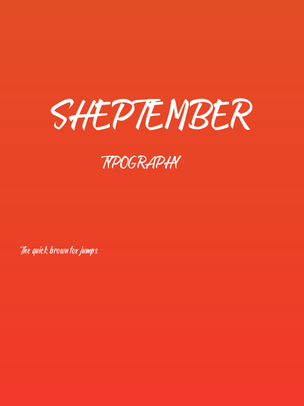 Sheptember Poster