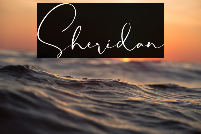 Sheridan Example 2