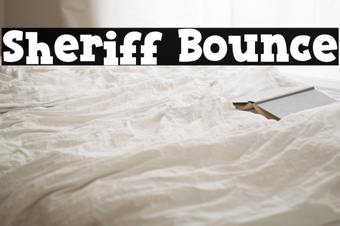 Sheriff Bounce Example 1