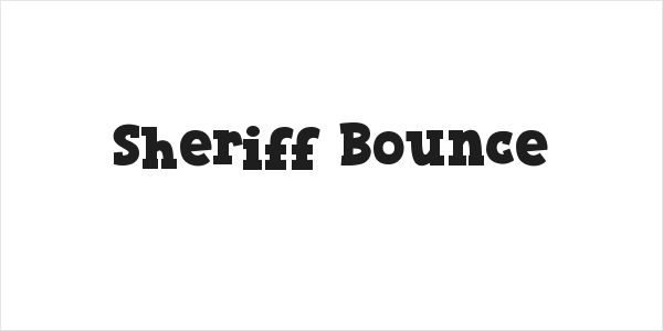 Sheriff Bounce Logo
