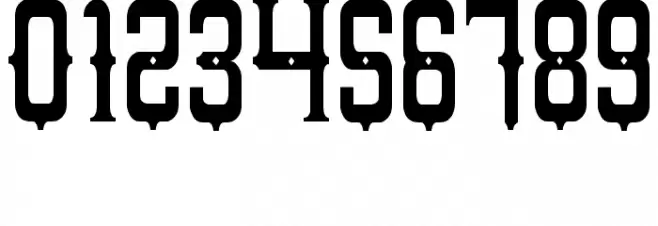 Sheriff of South St Font OTHER CHARS