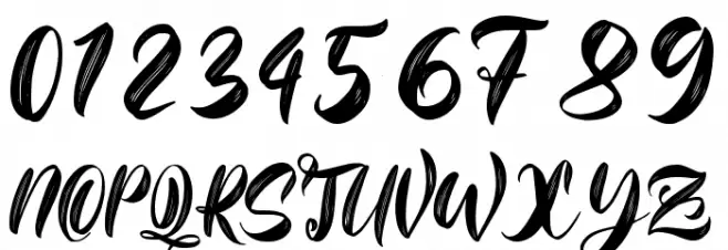 Sherilla - Personal Use Font OTHER CHARS