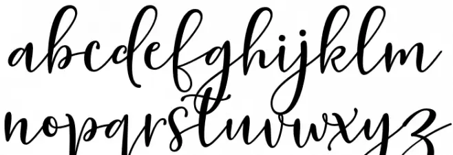 Sherilyn Script Regular Polices MINUSCULES