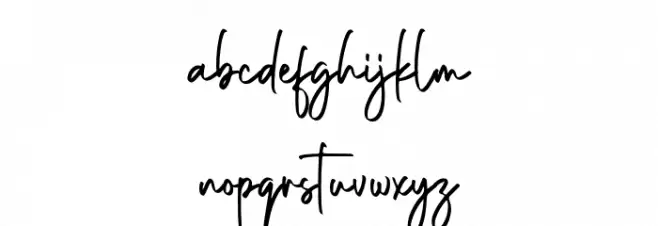 Sherina Safira 字体 小写