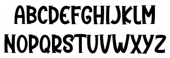 Sherina Font UPPERCASE