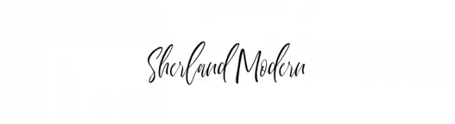 Sherland Modern  Fuentes Gratis Descargar