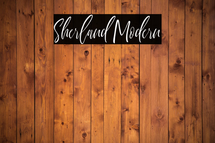 Sherland Modern Example 3