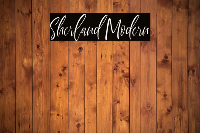 Sherland Modern Example 3