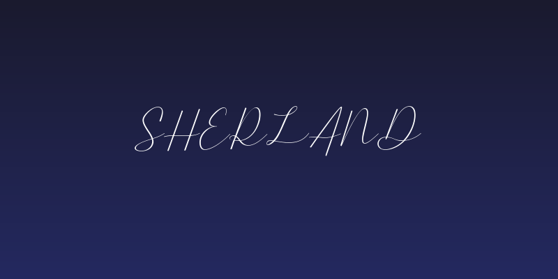 Sherland Social Header