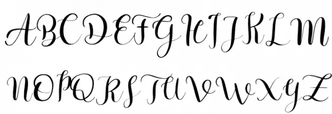 SherlettaRegular Fonte MAIÚSCULAS