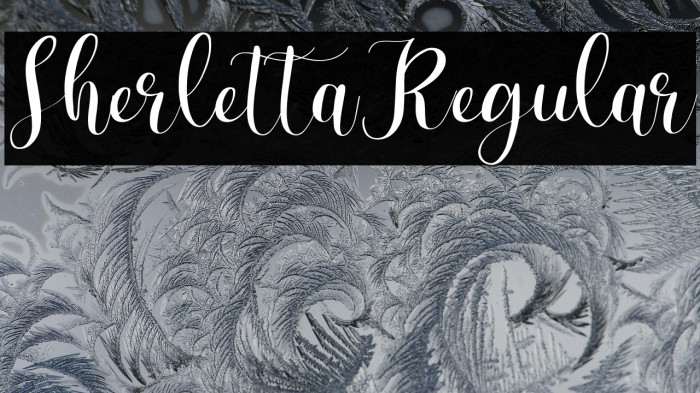 SherlettaRegular Example 1