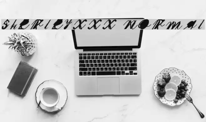 SherleyXXX Normal Font examples