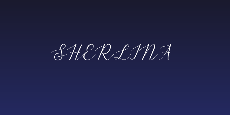 Sherlina Social Header