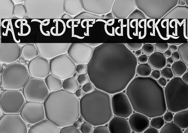 Sherlock Press Personal Use Font examples