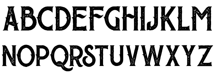 Sherlock Vintage Font LOWERCASE