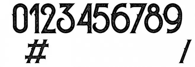 SherlockPressPersonalUse Font OTHER CHARS