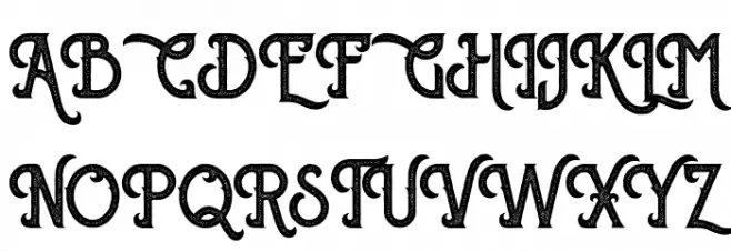 SherlockPressPersonalUse フォント 大文字