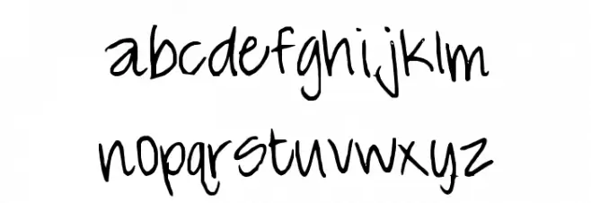 Sherlon خط أحرف صغيرة