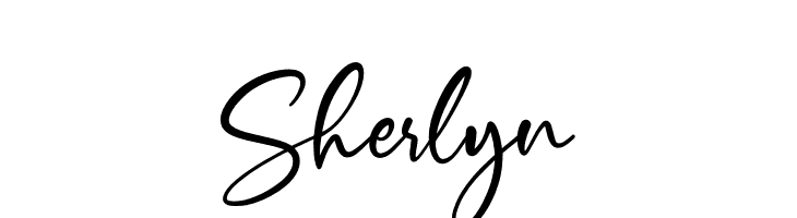 Sherlyn  नि: शुल्क फ़ॉन्ट्स डाउनलोड